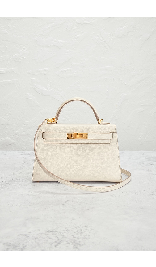 Shop Fwrd Renew Hermes Kelly 20 Handbag In Craie