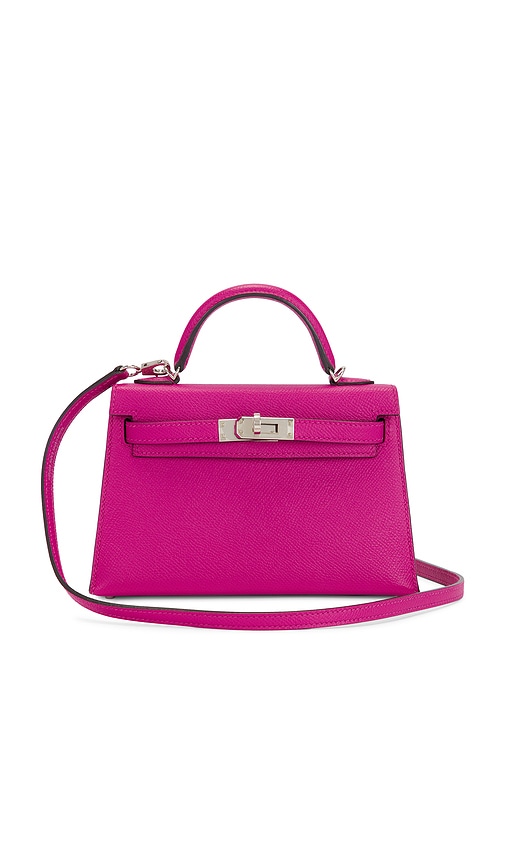 FWRD Renew Hermes Epsom Kelly 20 Handbag in Rose Poupre