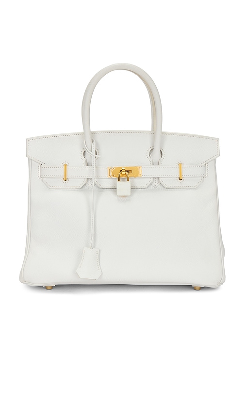 FWRD Renew Hermes Epsom Birkin 30 Handbag in White