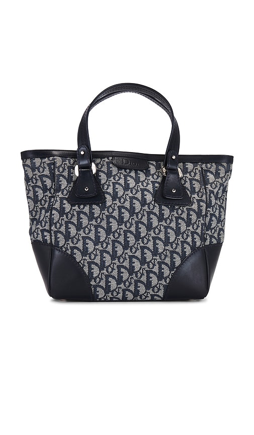 FWRD Renew Dior Diorissimo Tote Bag in Black