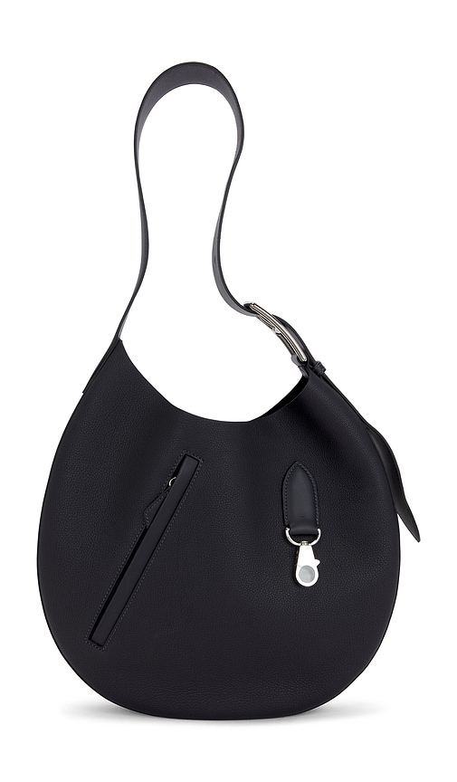 FWRD Renew Hermes Togo & Swift Sac Arcon Shoulder Bag in Black