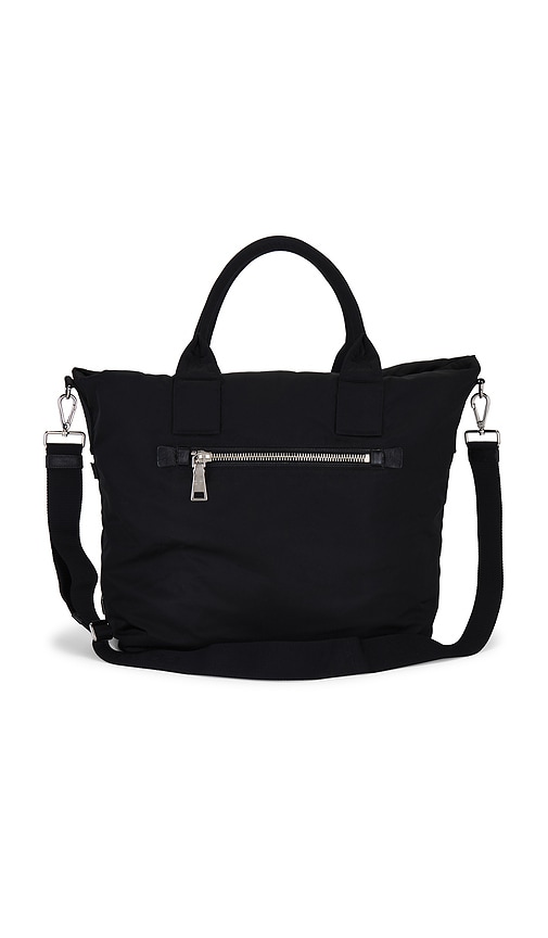 FWRD Renew Prada Tessuto Reversible Tote Bag in Black