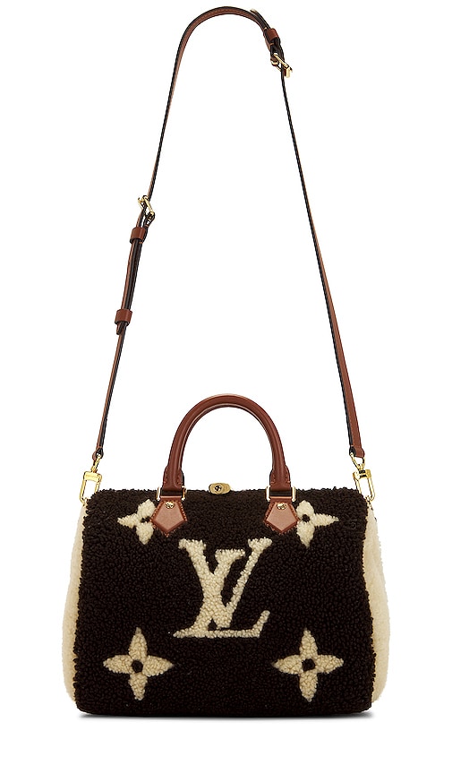 Louis Vuitton Teddy Monogram Shearling Speedy 25 Bandouliere – Madison  Avenue Couture