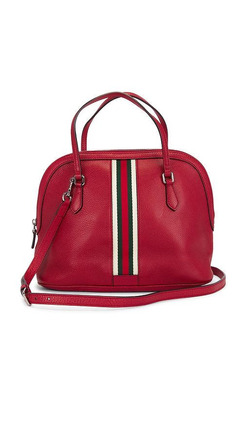 FWRD Renew Gucci Ophidia Dome Handbag in Red
