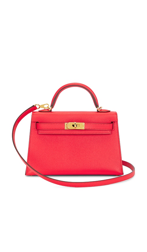 FWRD Renew Hermes Epsom Kelly Sellier 20 Handbag in Rouge Tomate