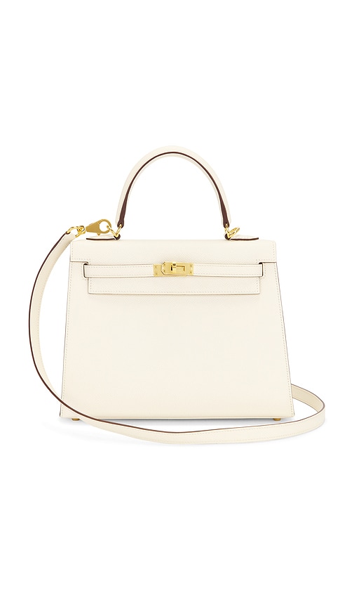 FWRD Renew Hermes Epsom Kelly 25 Handbag in Craie