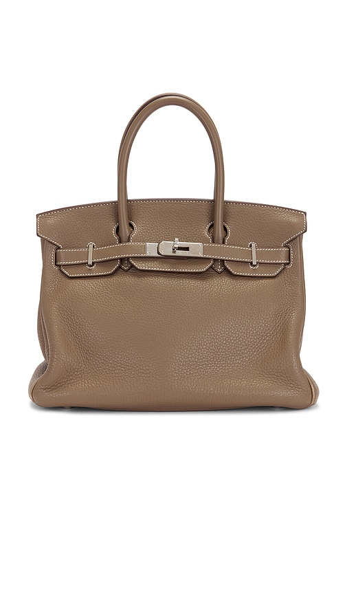 FWRD Renew Hermes Togo Birkin 30 Handbag in Etoupe