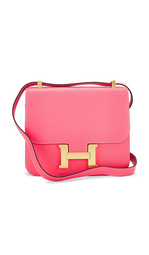 FWRD Renew Hermes Epsom Constance 24 Shoulder Bag in Rose Azalee