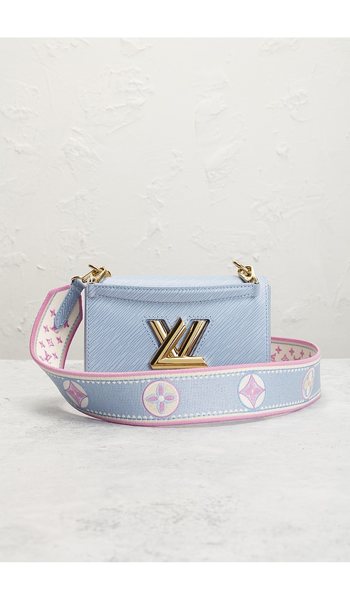 Fwrd Renew Louis Vuitton Epi Twist Pm Shoulder Bag In 蓝色