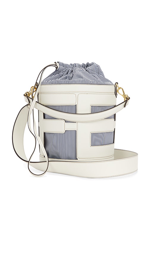 FWRD Renew Fendi Step Out Bucket Bag in Light Blue