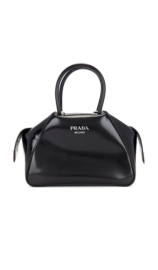 FWRD Renew Prada Mini Supernova Handbag in Black