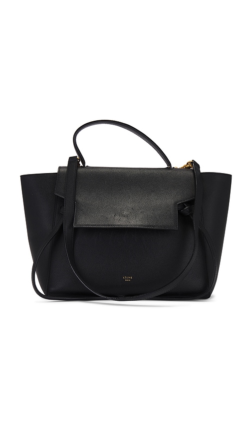 FWRD Renew Celine Mini Belt Bag in Black