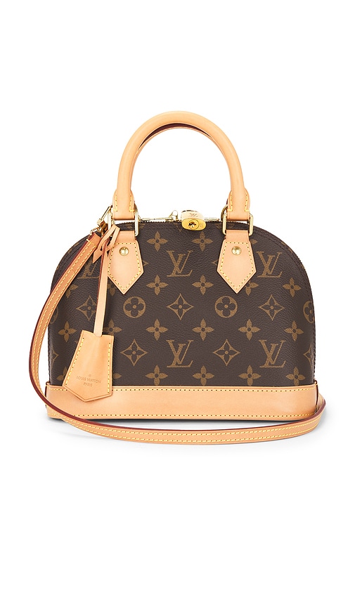 FWRD Renew Louis Vuitton Alma BB Handbag in Brown