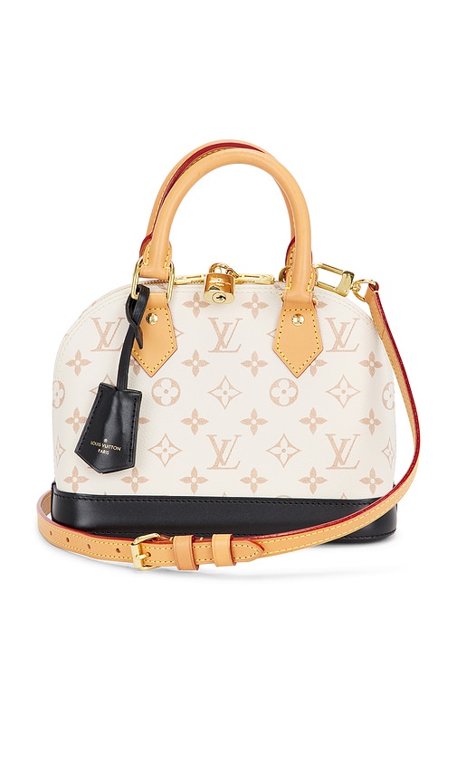 FWRD Renew Louis Vuitton Alma BB Handbag in White
