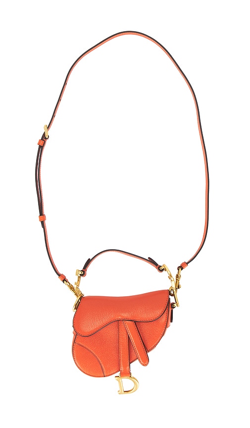 Dior Micro Saddle Bag in - FWRD Renew - Modalova
