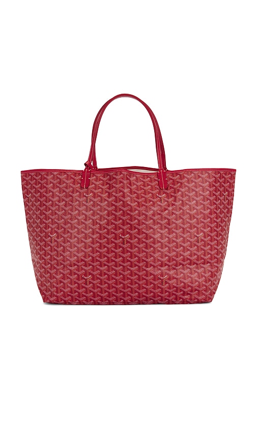FWRD Renew Goyard Saint Louis GM Tote Bag in Red