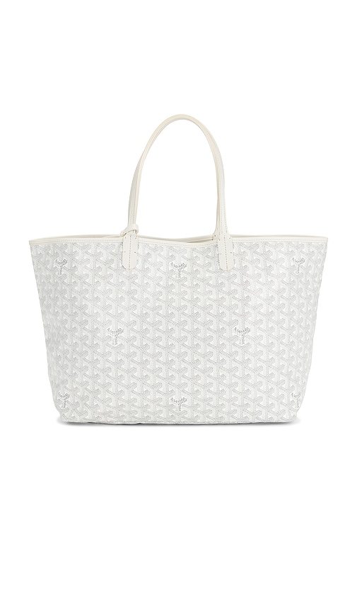 FWRD Renew Goyard Saint Louis PM Tote Bag in White