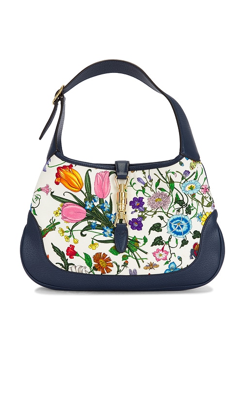 FWRD Renew Gucci Flora Jackie 1961 Hobo Bag in Multi