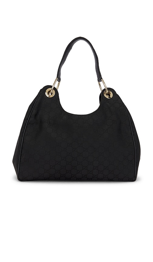 FWRD Renew Gucci GG Hobo Bag in Black