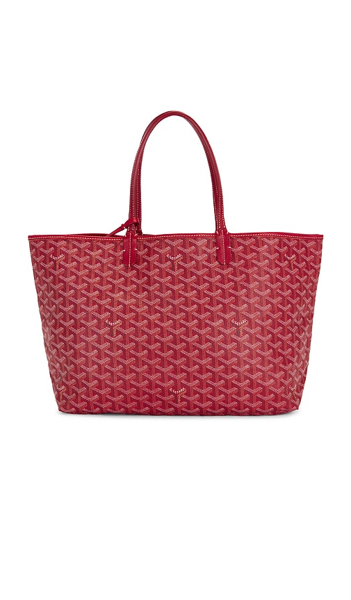 FWRD Renew Goyard Saint Louis PM Tote Bag in Burgundy