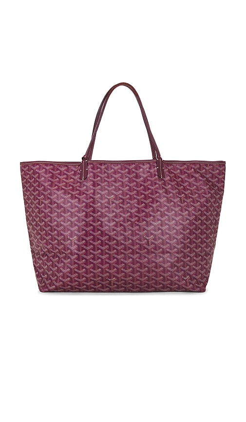 FWRD Renew Goyard Saint Louis GM Tote Bag in Bordeaux | REVOLVE
