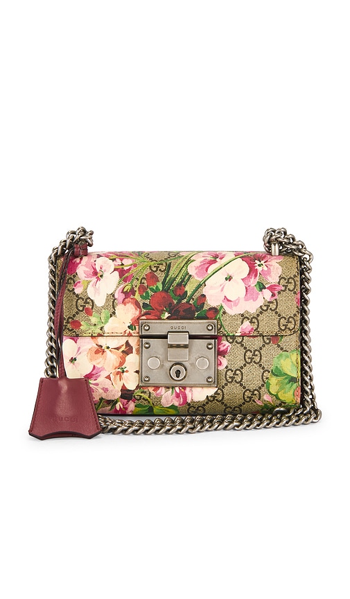 gucci Gucci GG Blooms Padlock Shoulder Bag