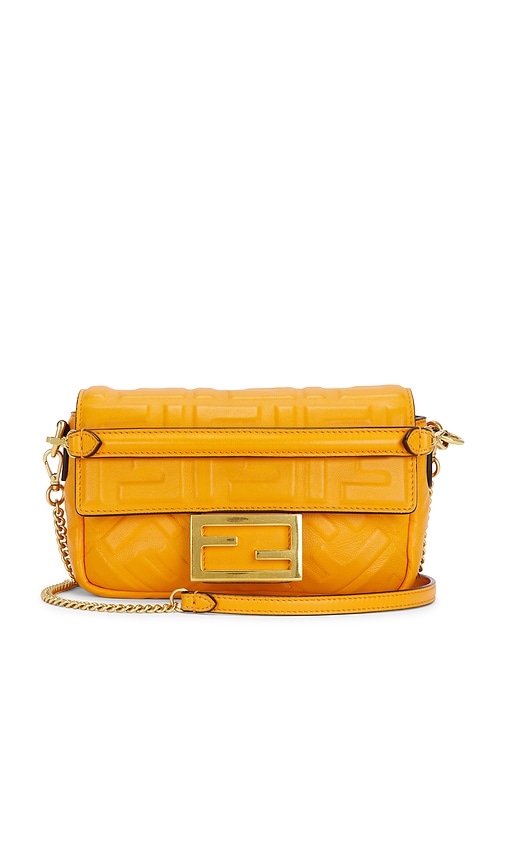 Fendi FF Embossed 1974 Baguette Shoulder Bag in - FWRD Renew - Modalova