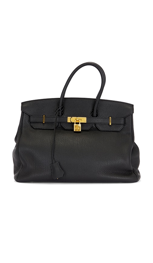 FWRD Renew Hermes Togo Birkin 35 Handbag in Noir