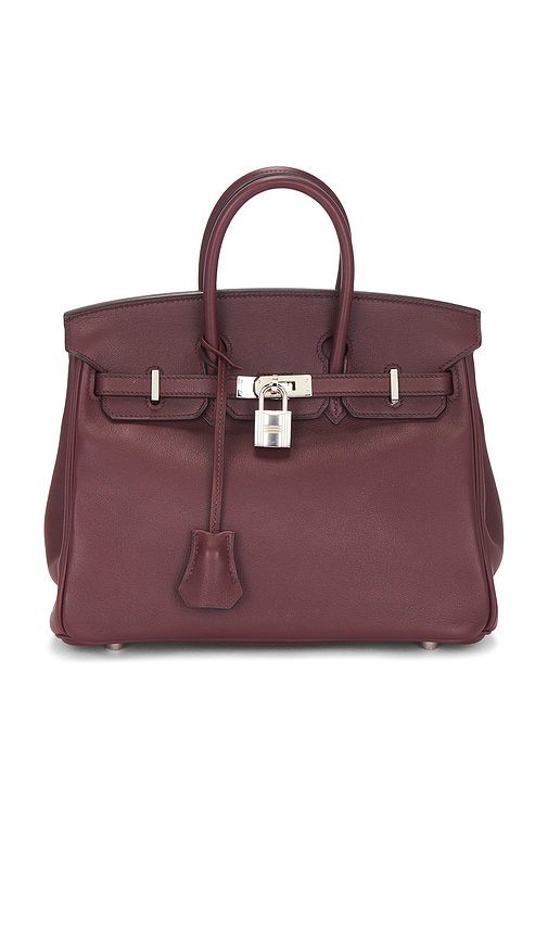 FWRD Renew Hermes Swift Birkin 25 Sellier Handbag in Rouge