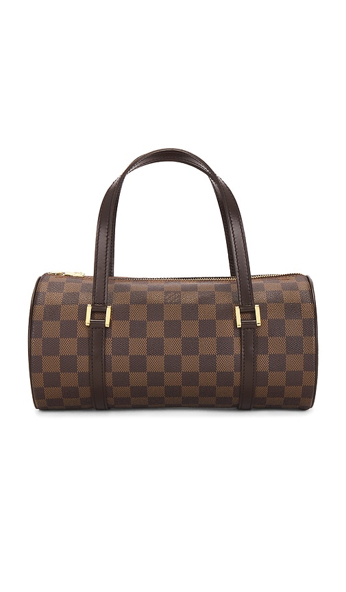FWRD Renew Louis Vuitton Damier Ebene Papillon 26 Handbag in Brown