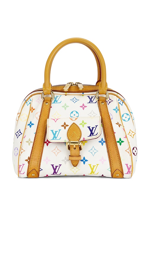 Fwrd Renew Louis Vuitton Monogram Priscilla Handbag In White