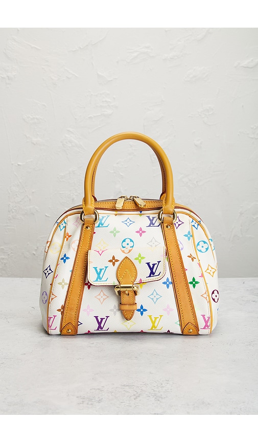 Fwrd Renew Louis Vuitton Monogram Priscilla Handbag In White