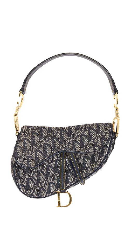 FWRD Renew Dior Vintage Diorissimo Saddle Bag