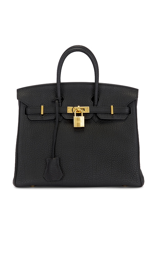 FWRD Renew Hermes Clemence Birkin 25 Handbag