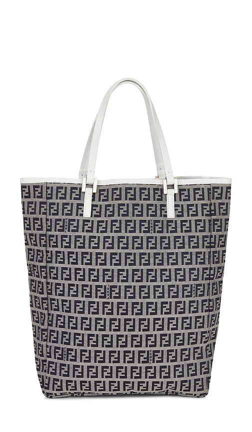 Fwrd Renew Fendi Tote Bag In Blue