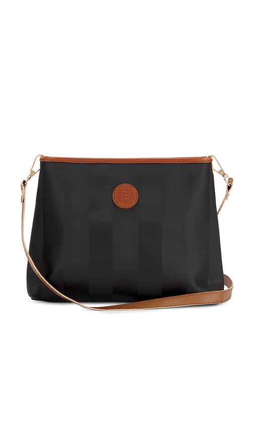Fwrd Renew Fendi Pequin Crossbody Bag