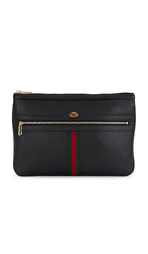 Fwrd Renew Gucci Ophidia Pouch In Black