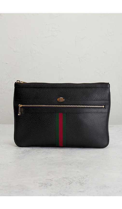 Fwrd Renew Gucci Ophidia Pouch In Black