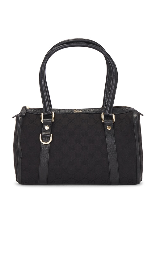 Fwrd Renew Gucci Abbey D-ring Handbag In Black