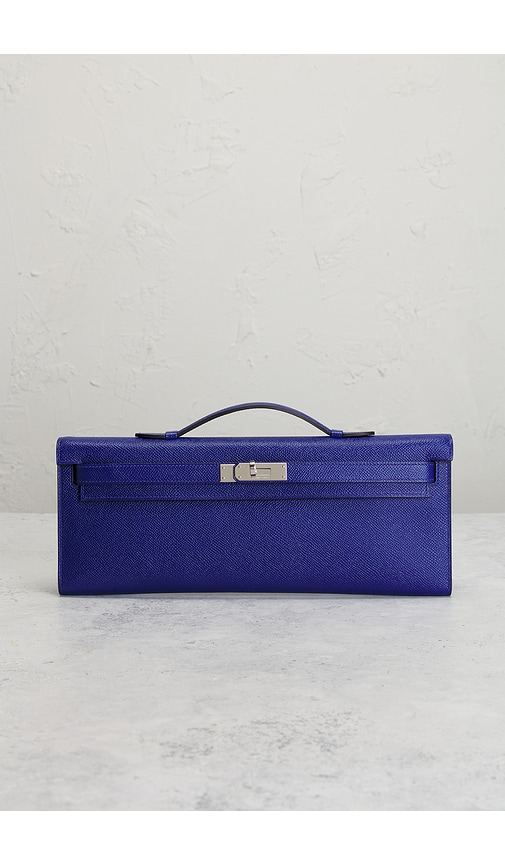 Fwrd Renew Hermes Epsom Kelly Cut Pochette
