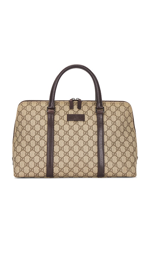 Fwrd Renew Gucci Joy Boston Bag In Sand