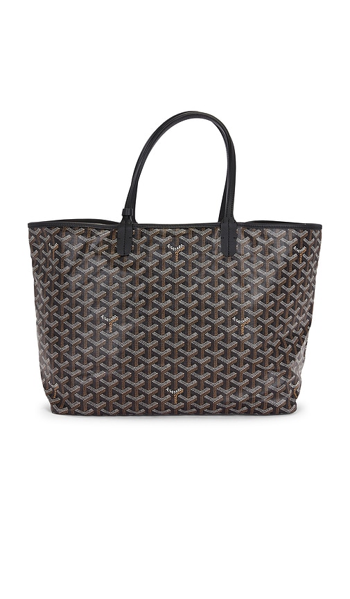 Fwrd Renew Goyard Saint Louis Pm Tote Bag In Black