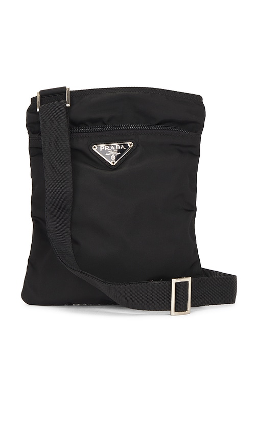 FWRD Renew Prada Tessuto Messenger Bag