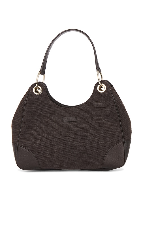 Fwrd Renew Gucci Colbert Hobo Bag In Black