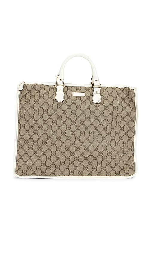 Fwrd Renew Gucci Joy Boston Bag In Sand