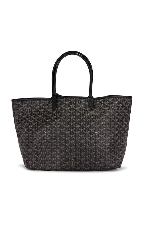 Fwrd Renew Goyard Anjou Reversible Pm Tote Bag In Black