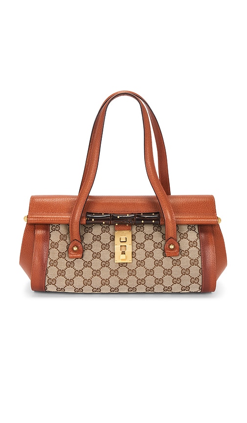FWRD Renew Gucci Bamboo Bullet Handbag