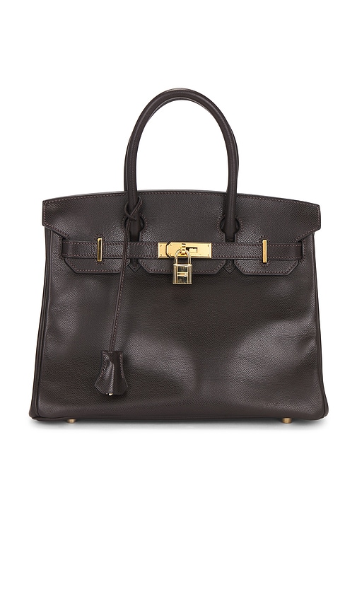 FWRD Renew Hermes Epsom Birkin 30 Handbag in Ebene