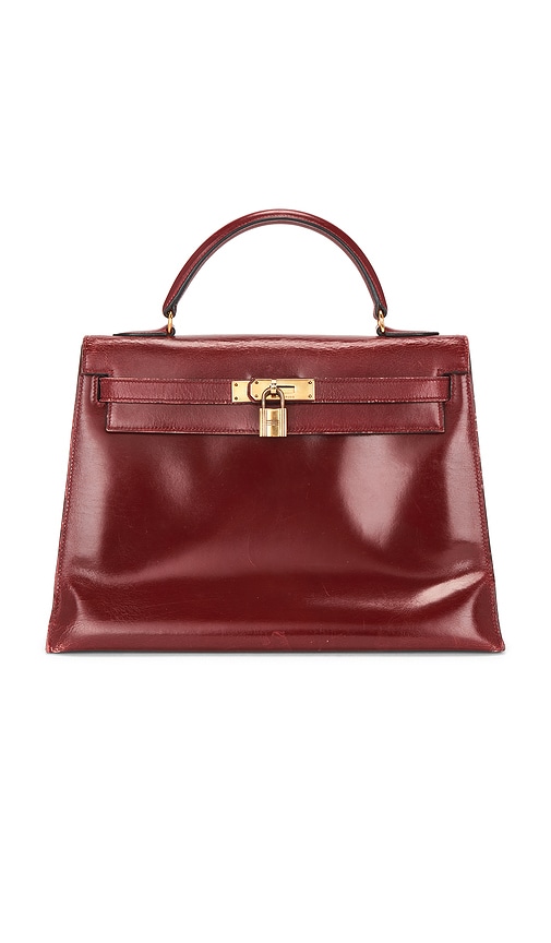 FWRD Renew Hermes Box Kelly 32 Handbag