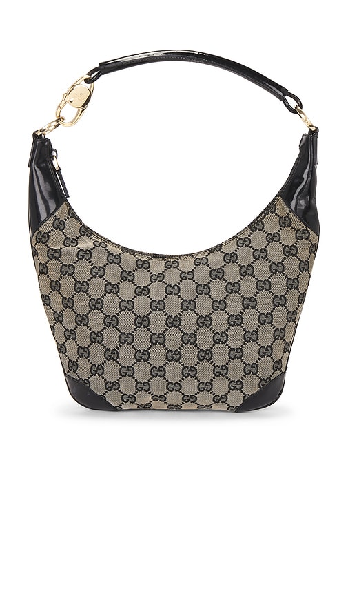 FWRD Renew Gucci Clasp Hobo Bag